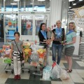 19 августа успешно прошла акция по сбору продуктов и средств гигиены для подопечных семей Центра ПОРА в ТЦ «Корона»