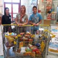 20 августа состоялась акция по сбору продуктов и средств гигиены для подопечных семей Центра ПОРА в гипермаркете сети «Евроопт»