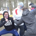 15 февраля 2017 в  «Пышках» на тропе здоровья Центр ПОРА и фитнес-центр "Адреналин" провели благотворительный забег