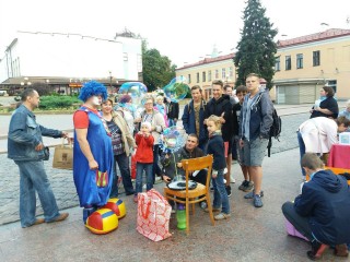 13 августа прошла веселая и бойкая акция в поддержку подопечного Центра ПОРА - Олежки Василенко!