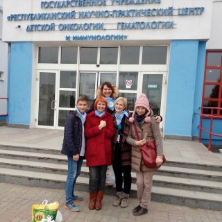 23 ноября 2016 года команда Центра ПОРА посетила РНПЦ детской онкологии в Боровлянах!