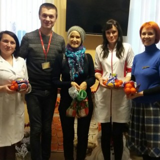 19 декабря вместе с Благотворительным католическим обществом Каритас Центр ПОРА побывал в отделении Хоспис