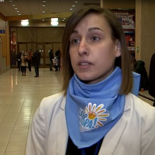 Команда мам юных хоккеистов провели акцию в поддержку Даши Кулич