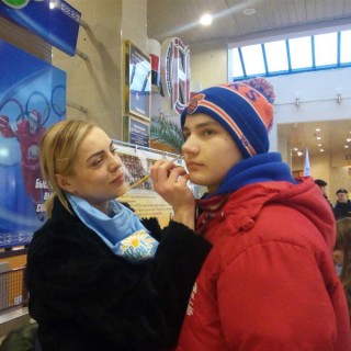 В воскресенье 19 февраля творческие девушки Центра ПОРА провели благотворительный аквагрим!